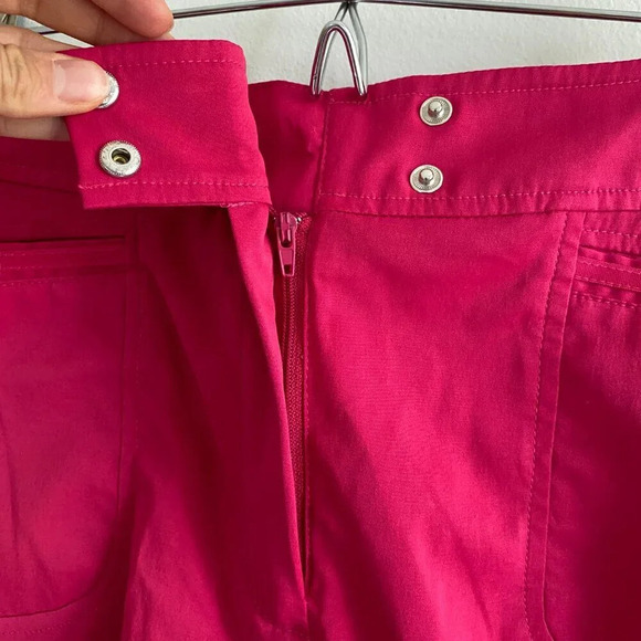 TAIL Pink High Rise  Bermuda Golf Shorts 10” Size 8 - Picture 3 of 10